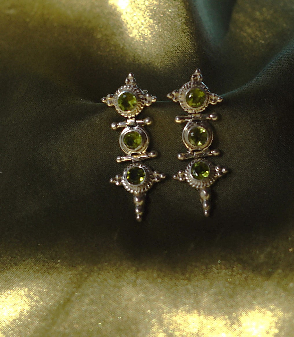 The Viridian Guardian Earrings